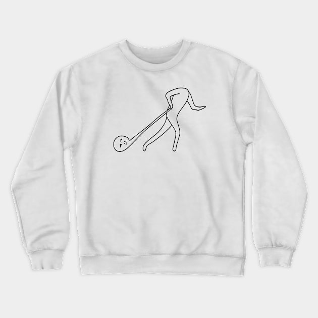 Head Drag Crewneck Sweatshirt by RMZ_NYC